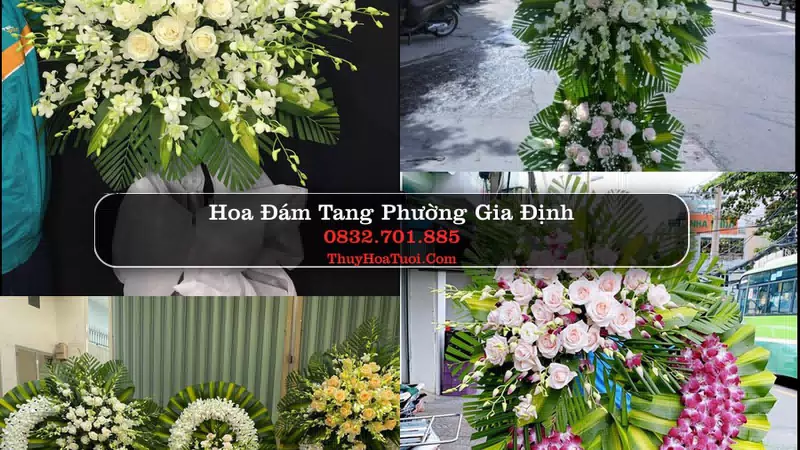 Đặt Vòng Hoa Tang Lễ tại Phường Gia Định, TP.HCM