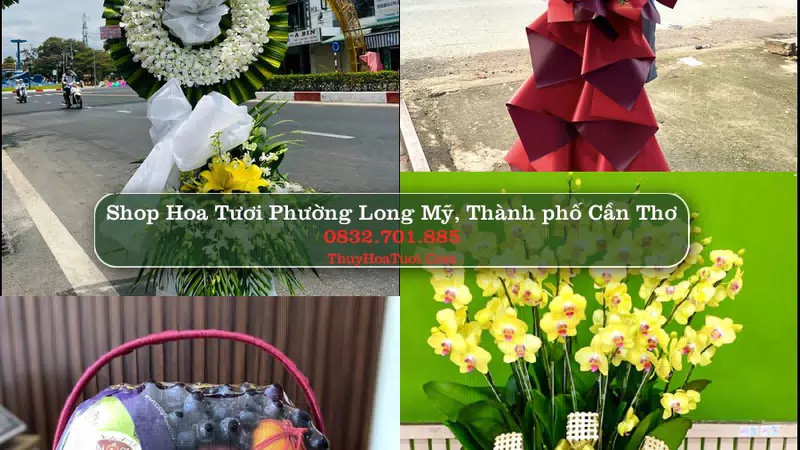 Shop Hoa Tươi Phường Long Mỹ - Thành phố Cần Thơ