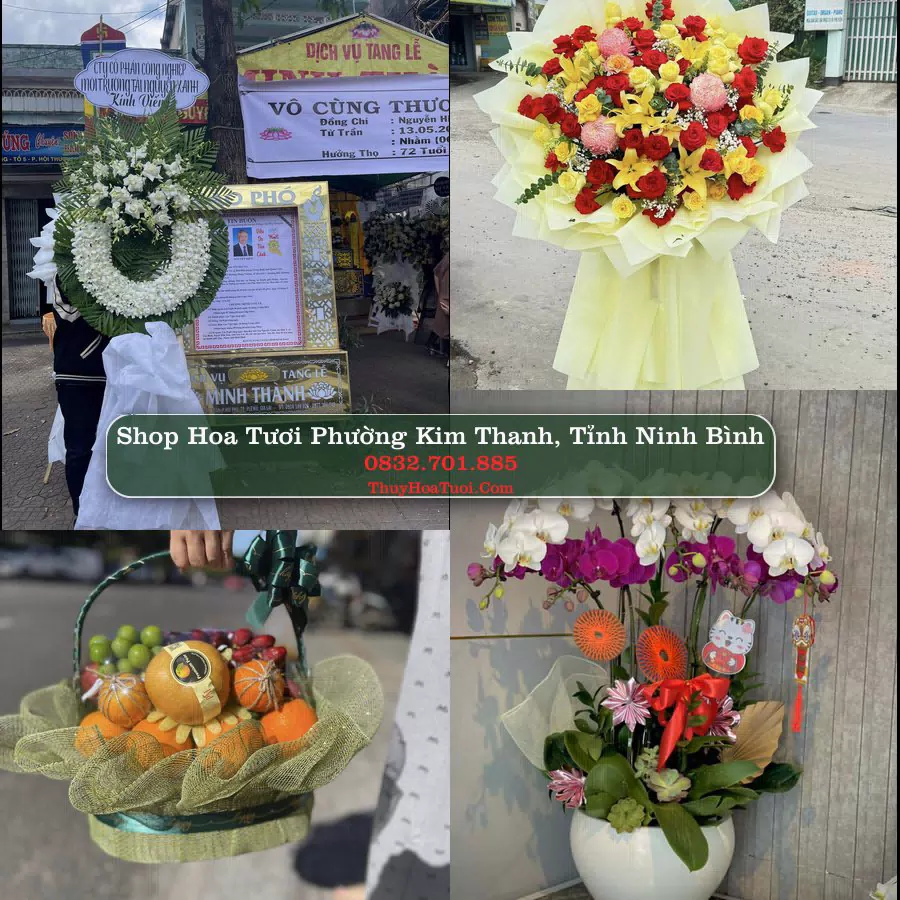 Shop Hoa Tươi Phường Kim Thanh - Tỉnh Ninh Bình