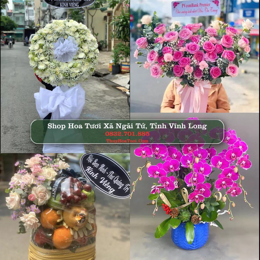 Shop Hoa Tươi Xã Ngãi Tứ - Tỉnh Vĩnh Long