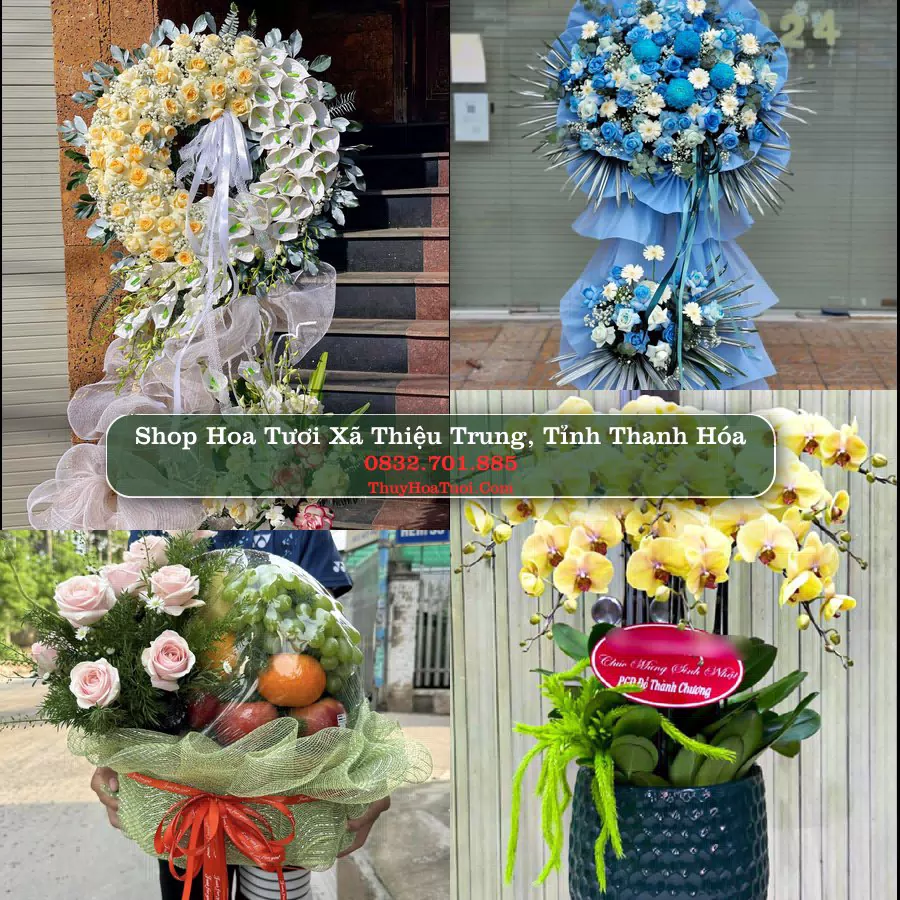 Shop Hoa Tươi Xã Thiệu Trung - Tỉnh Thanh Hóa