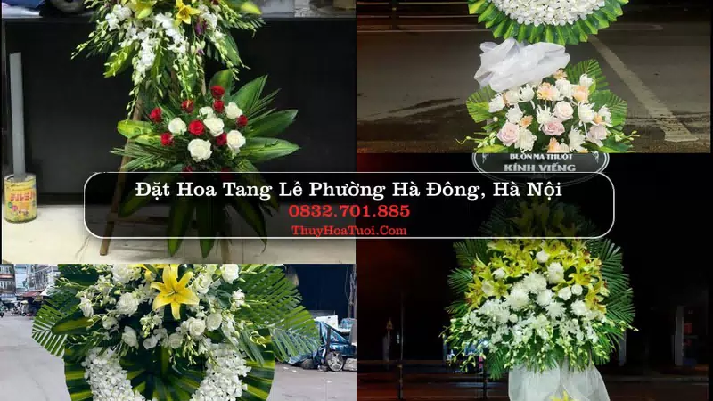 Đặt Vòng Hoa Chia Buồn tại Phường Hà Đông, Hà Nội
