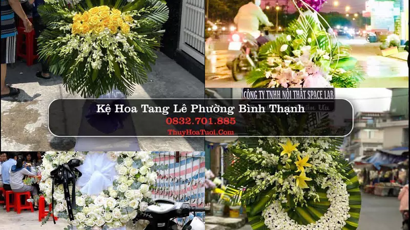 Đặt Vòng Hoa Tang Lễ tại Phường Bình Thạnh, TP.HCM