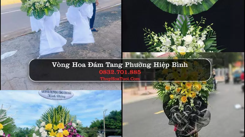 Đặt Vòng Hoa Tang Lễ tại Phường Hiệp Bình, TP.HCM