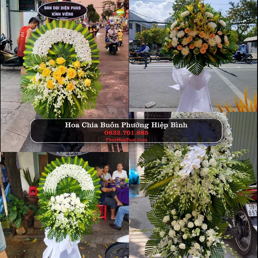 Kệ hoa tang lễ giao tại Phường Hiệp Bình, TP.HCM