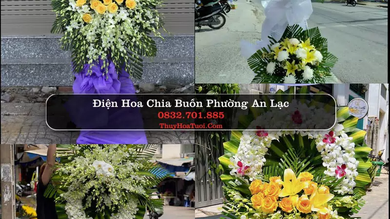 Đặt Hoa Chia Buồn tại Phường An Lạc, TP.HCM