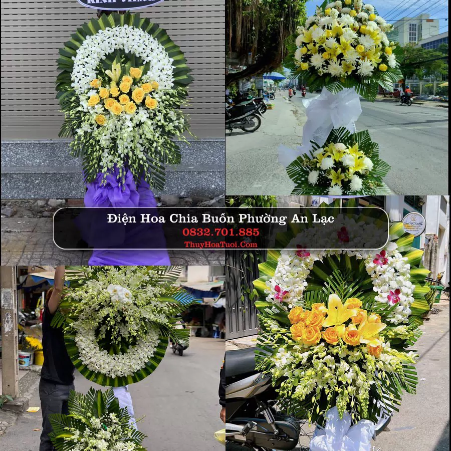 Đặt Hoa Chia Buồn tại Phường An Lạc, TP.HCM