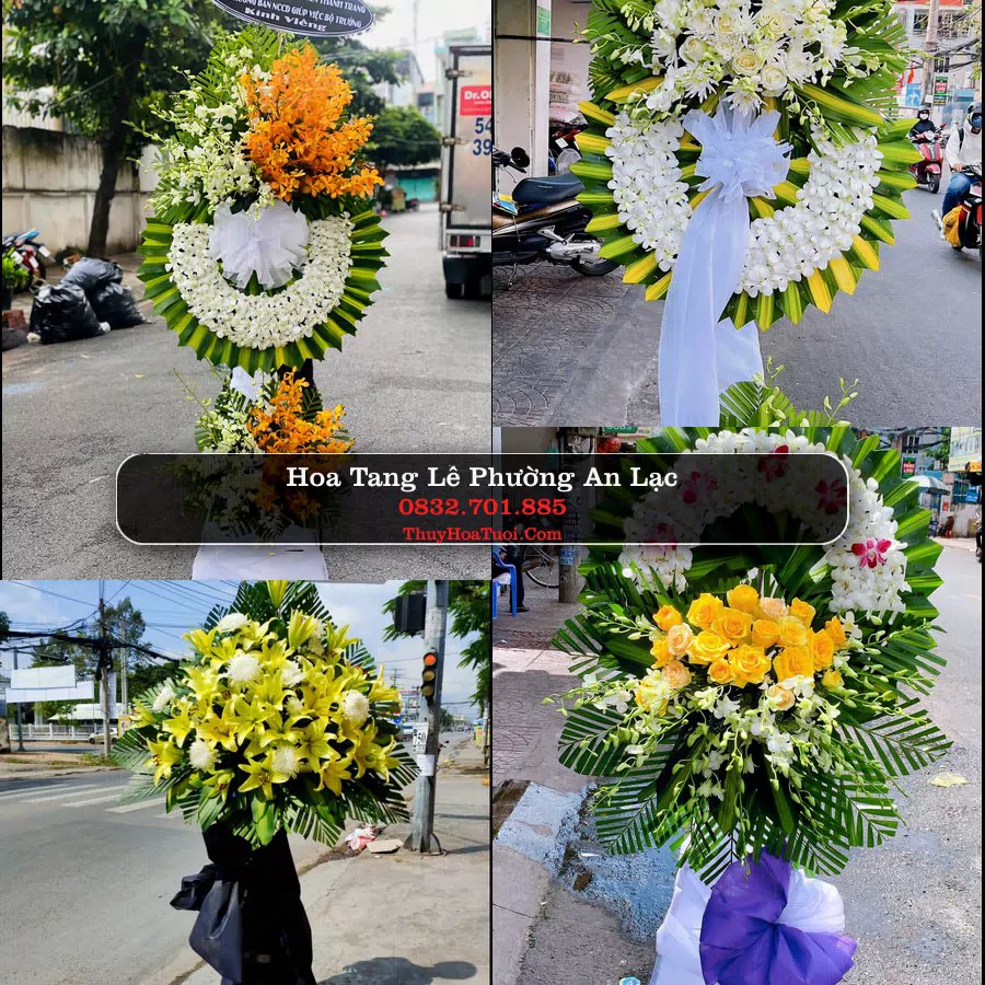 Kệ hoa tang lễ giao tại Phường An Lạc, TP.HCM