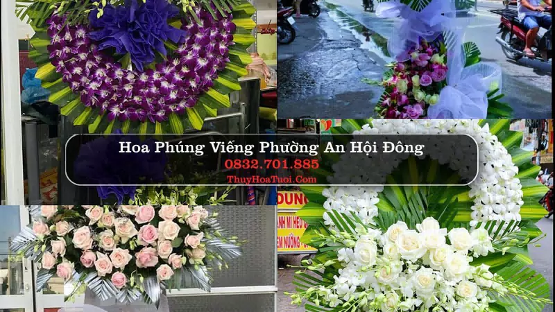 Đặt Vòng Hoa Tang Lễ tại Phường An Hội Đông, TP.HCM