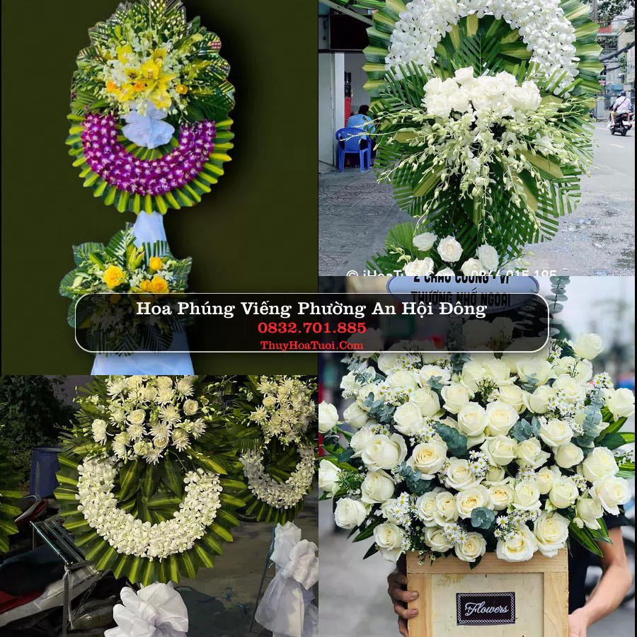 Kệ hoa tang lễ giao tại Phường An Hội Đông, TP.HCM