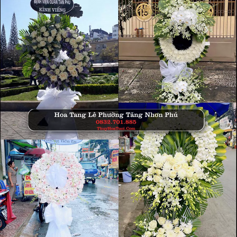 Kệ hoa tang lễ giao tại Phường Tăng Nhơn Phú, TP.HCM
