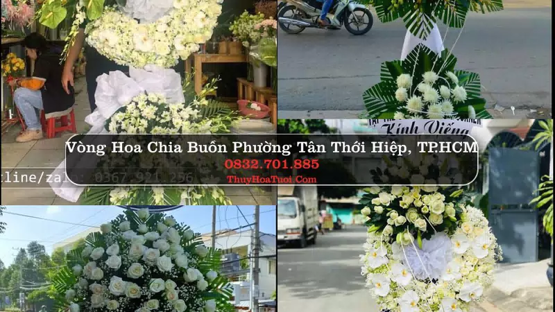 Đặt Hoa Chia Buồn tại Phường Tân Thới Hiệp, TP.HCM