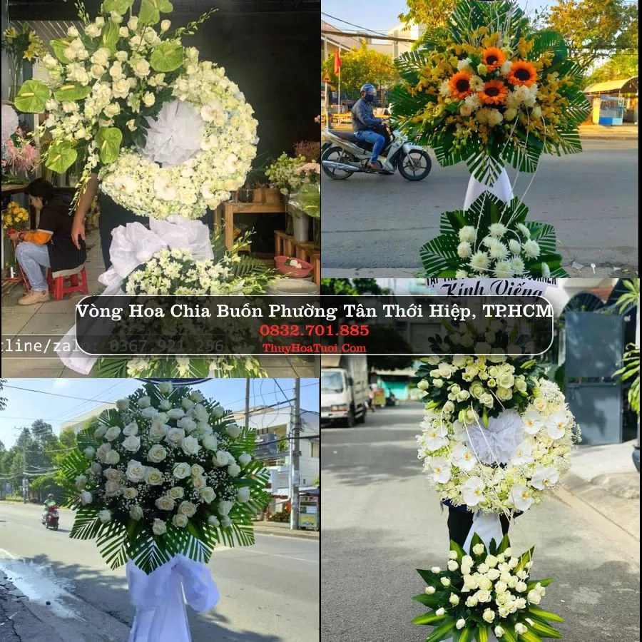 Đặt Hoa Chia Buồn tại Phường Tân Thới Hiệp, TP.HCM