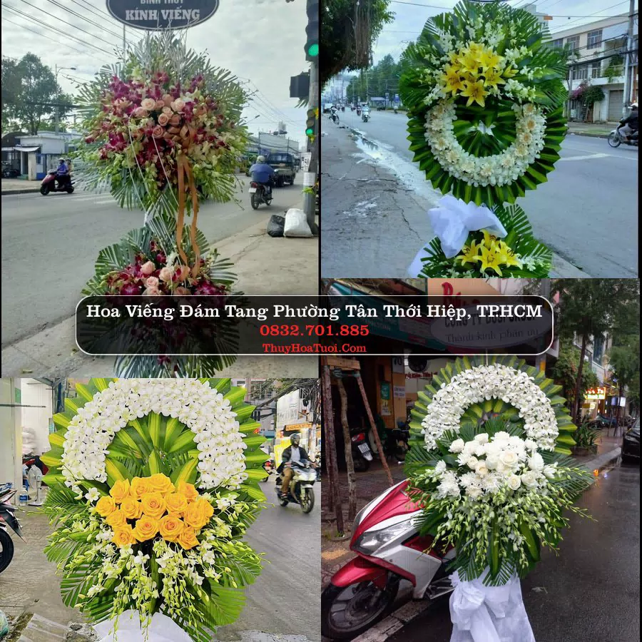 Kệ hoa tang lễ giao tại Phường Tân Thới Hiệp, TP.HCM