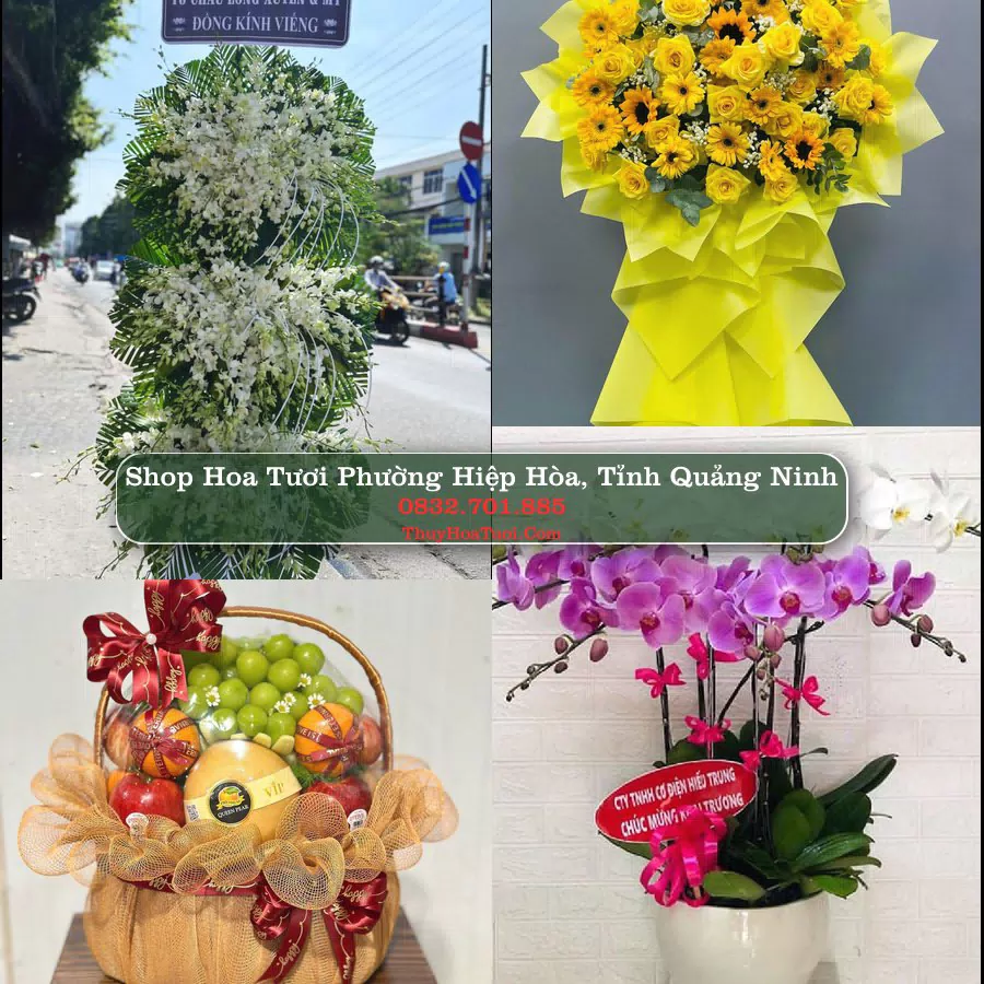 Shop Hoa Tươi Phường Hiệp Hòa - Tỉnh Quảng Ninh