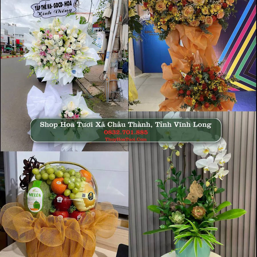 Shop Hoa Tươi Xã Châu Thành - Tỉnh Vĩnh Long