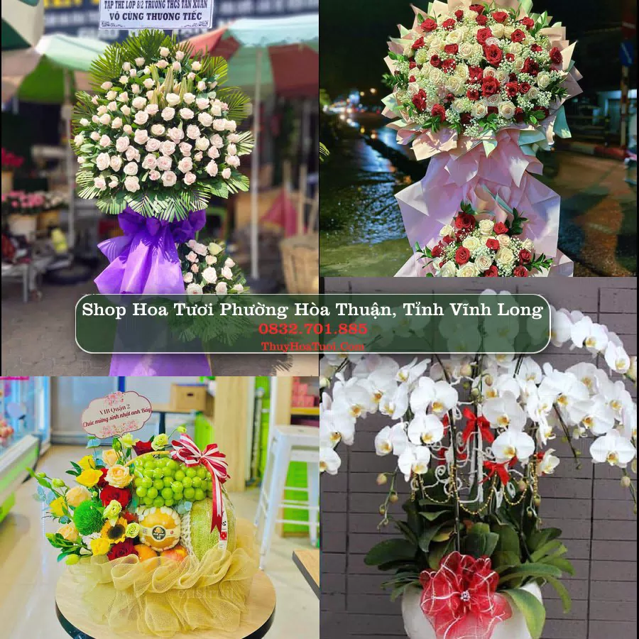 Shop Hoa Tươi Phường Hòa Thuận - Tỉnh Vĩnh Long