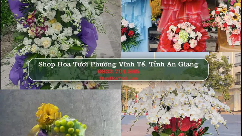 Shop Hoa Tươi Phường Vĩnh Tế - Tỉnh An Giang