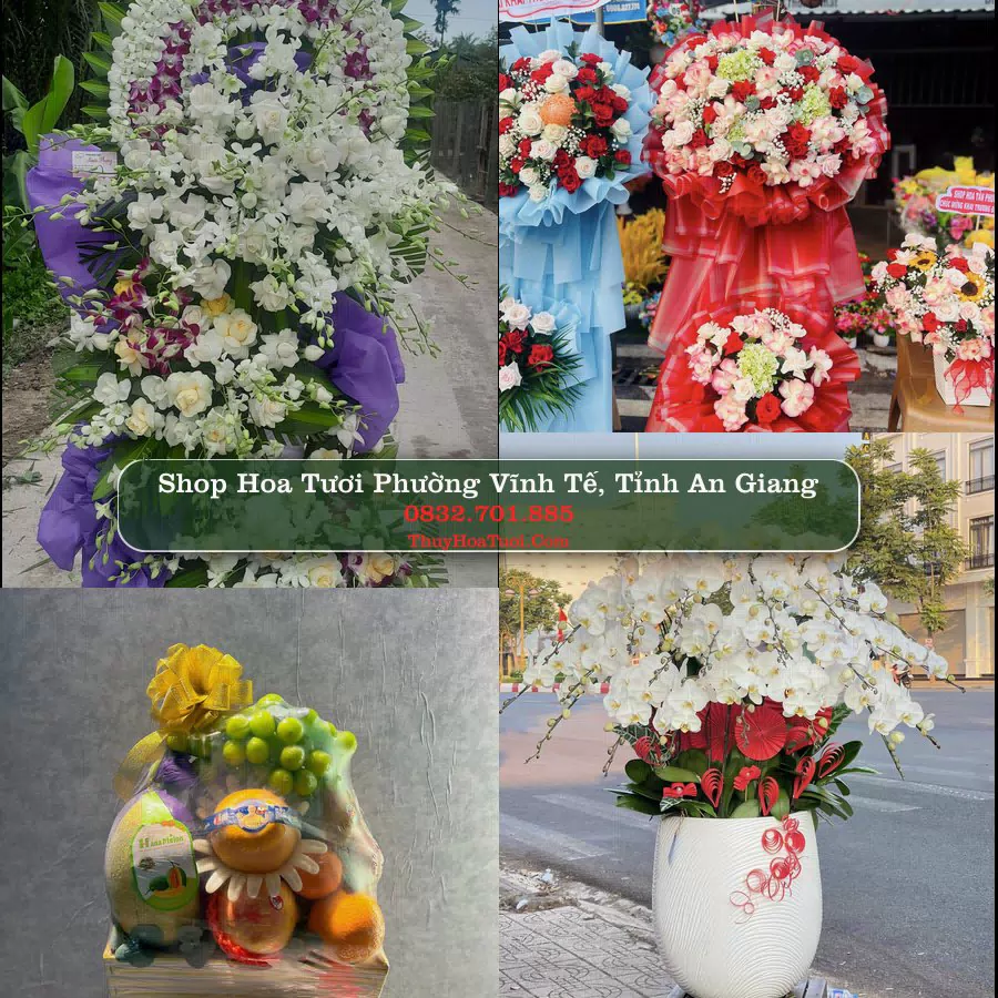 Shop Hoa Tươi Phường Vĩnh Tế - Tỉnh An Giang