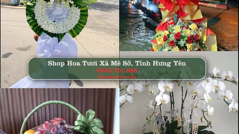 Shop Hoa Tươi Xã Mễ Sở - Tỉnh Hưng Yên