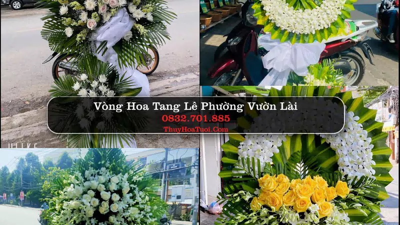 Đặt Vòng Hoa Tang Lễ tại Phường Vườn Lài, TP.HCM