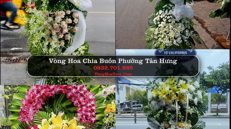 Đặt Vòng Hoa Tang Lễ tại Phường Tân Hưng, TP.HCM