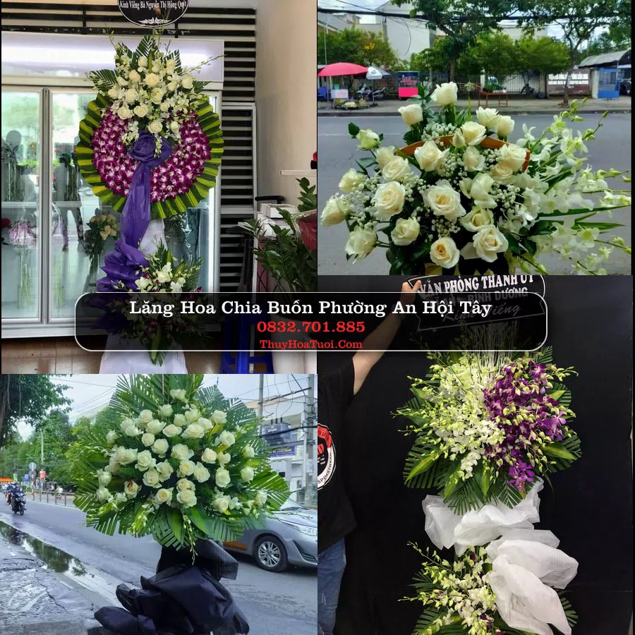 Kệ hoa tang lễ giao tại Phường An Hội Tây, TP.HCM