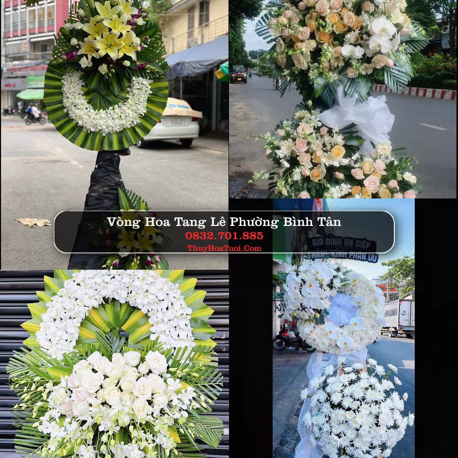 Kệ hoa tang lễ giao tại Phường Bình Tân, TP.HCM