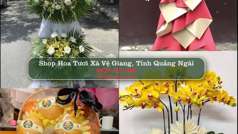 Shop Hoa Tươi Xã Vệ Giang - Tỉnh Quảng Ngãi
