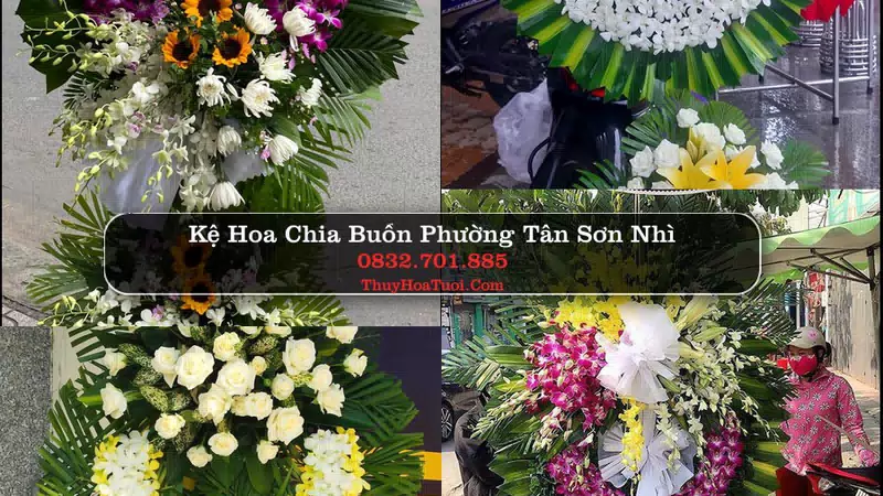 Đặt Vòng Hoa Tang Lễ tại Phường Tân Sơn Nhì, TP.HCM