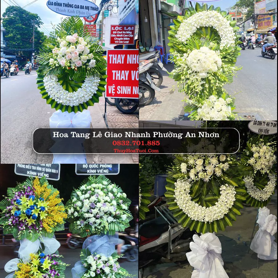 Kệ hoa tang lễ giao tại Phường An Nhơn, TP.HCM
