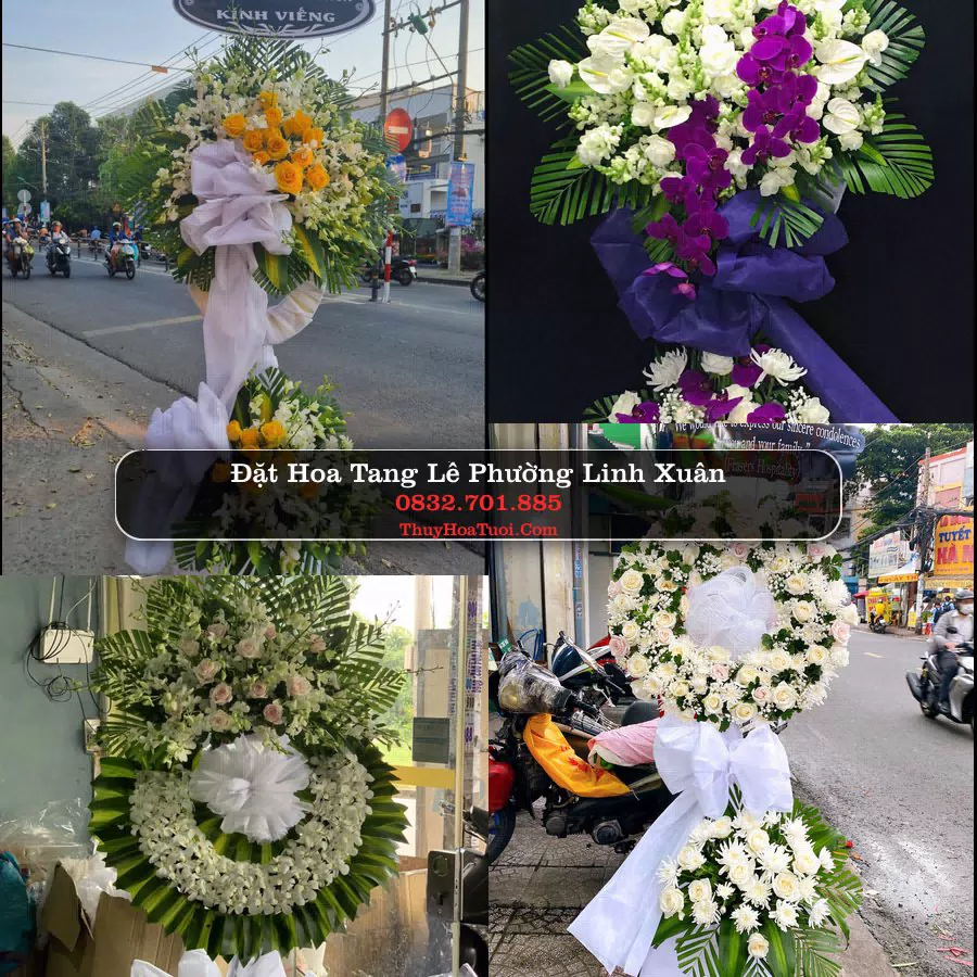 Đặt Vòng Hoa Tang Lễ tại Phường Linh Xuân, TP.HCM