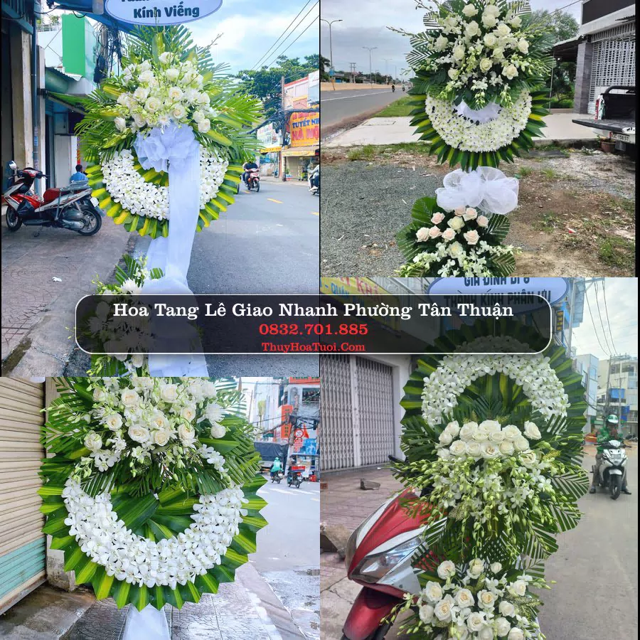 Đặt Hoa Chia Buồn tại Phường Tân Thuận, TP.HCM