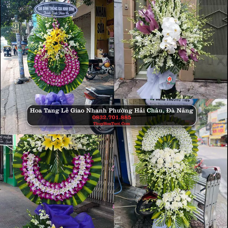 Đặt Vòng Hoa Tang Lễ tại Phường Hải Châu, Đà Nẵng