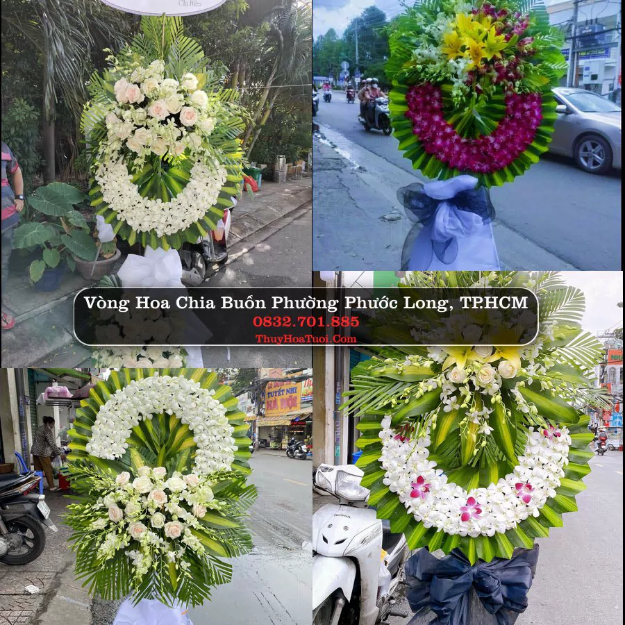 Kệ hoa tang lễ giao tại Phường Phước Long, TP.HCM