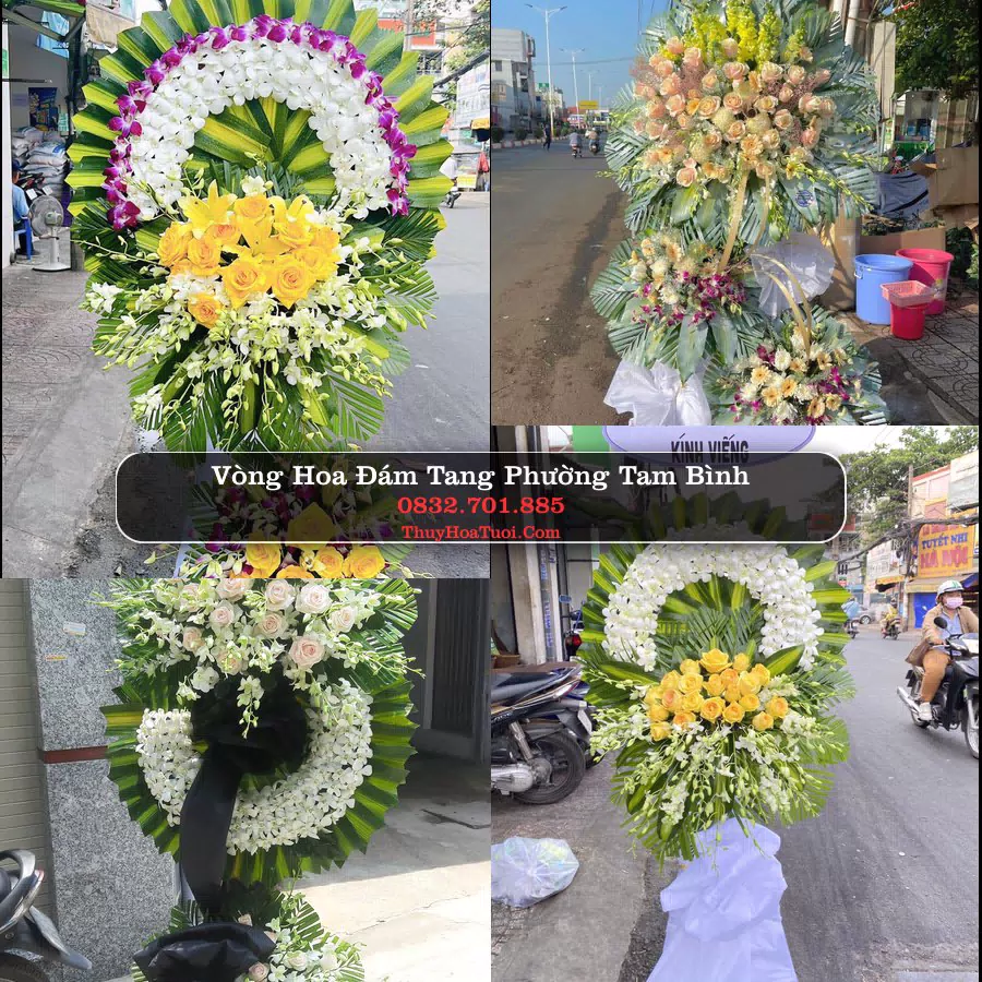 Kệ hoa tang lễ giao tại Phường Tam Bình, TP.HCM
