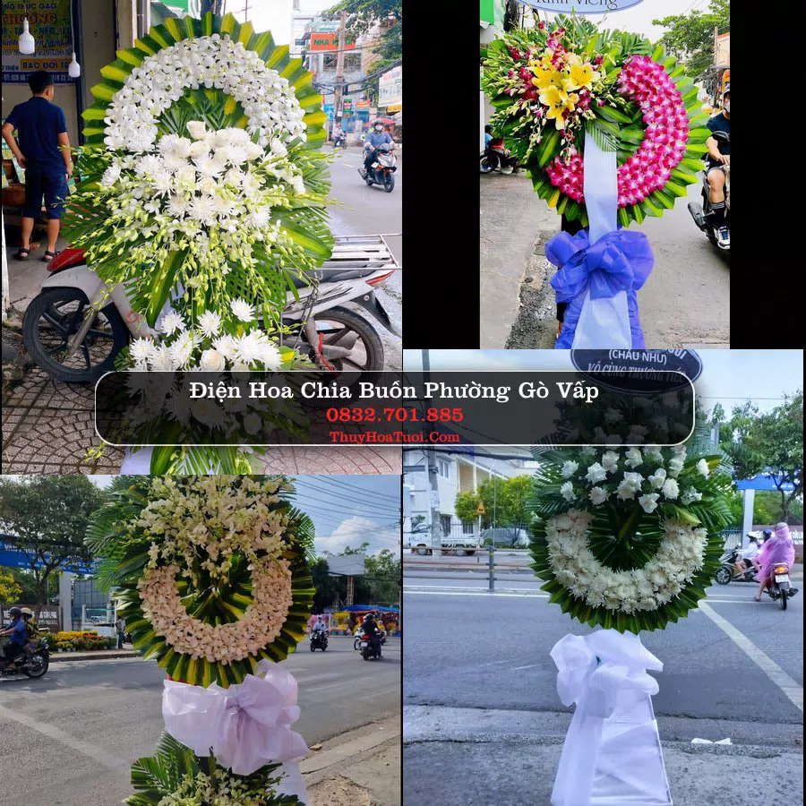 Đặt Hoa Chia Buồn tại Phường Gò Vấp, TP.HCM