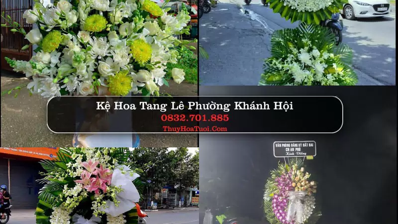 Đặt Vòng Hoa Tang Lễ tại Phường Khánh Hội, TP.HCM