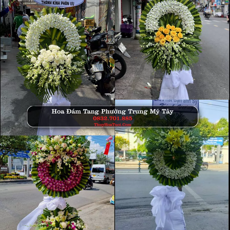 Đặt Hoa Chia Buồn tại Phường Trung Mỹ Tây, TP.HCM