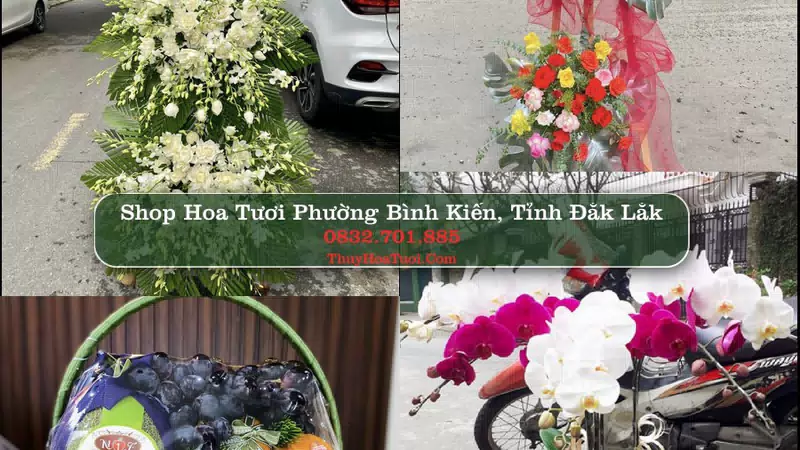 Shop Hoa Tươi Phường Bình Kiến - Tỉnh Đắk Lắk
