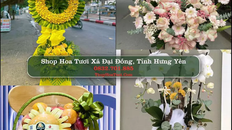 Shop Hoa Tươi Xã Đại Đồng - Tỉnh Hưng Yên