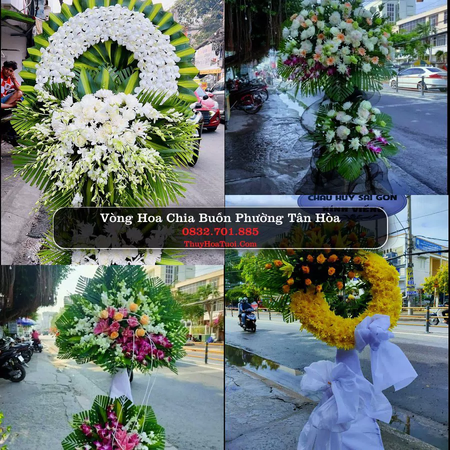 Kệ hoa tang lễ giao tại Phường Tân Hòa, TP.HCM