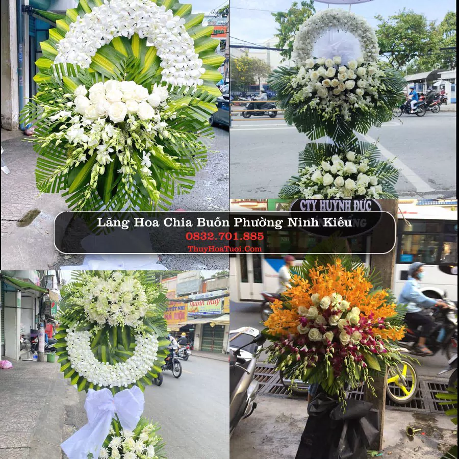 Đặt Hoa Chia Buồn tại Phường Ninh Kiều, Cần Thơ