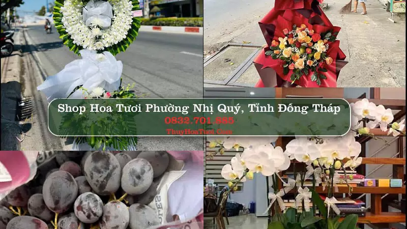 Shop Hoa Tươi Phường Nhị Quý - Tỉnh Đồng Tháp