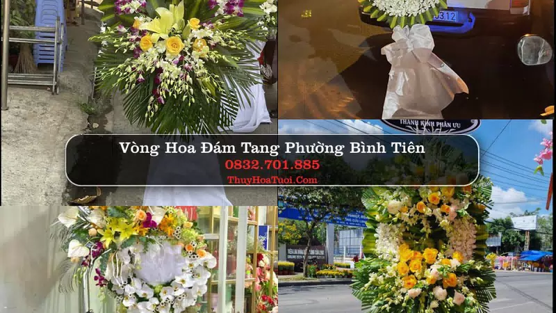 Đặt Vòng Hoa Chia Buồn tại Phường Bình Tiên, TP.HCM