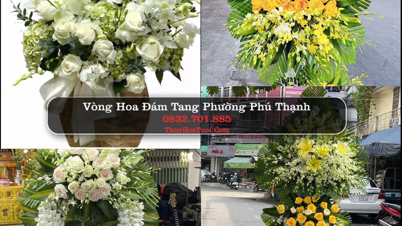 Đặt Vòng Hoa Tang Lễ tại Phường Phú Thạnh, TP.HCM