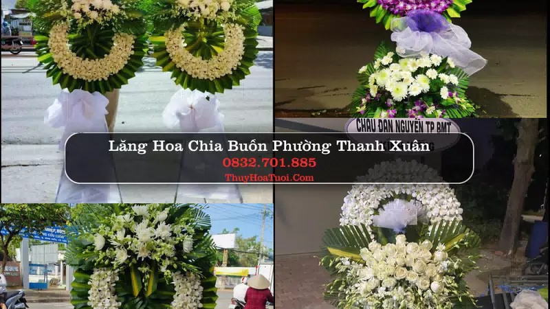 Đặt Vòng Hoa Đám Tang tại Phường Thanh Xuân, Hà Nội