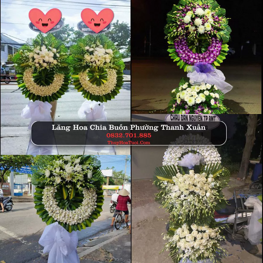 Đặt Vòng Hoa Đám Tang tại Phường Thanh Xuân, Hà Nội