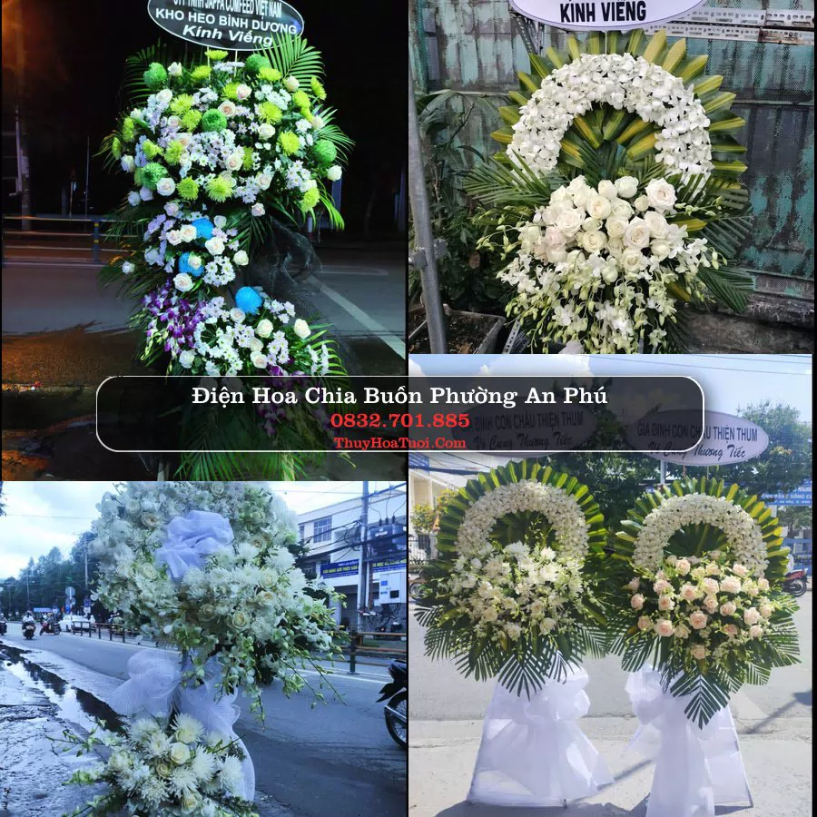 Kệ hoa tang lễ giao tại Phường An Phú, TP.HCM
