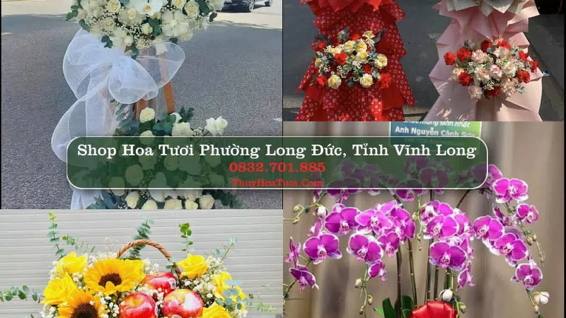 Shop Hoa Tươi Phường Long Đức - Tỉnh Vĩnh Long